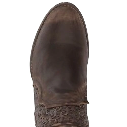 Circle G By Corral Ladies Brown Cutout Shortie Boots Q5019 4 Circle G By Corral Ladies Brown Cutout Shortie Boots Q5019 - Image 2