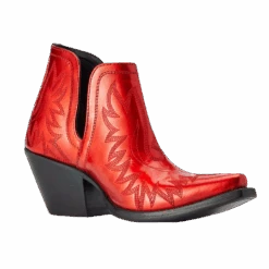 Ariat® Ladies Dixon Queen Of Hearts Print Western Booties 10042455