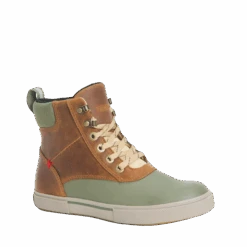 XTRATUF Ladies Cathay Spice Lace Leather Ankle Deck Boots LALW-700