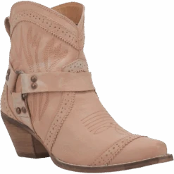 Dingo® Ladies Natural Gummy Bear Western Bootie DI747-WH3