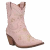 Dingo® Ladies Primrose Floral Embroidery Pink Western Boots DI748-PK