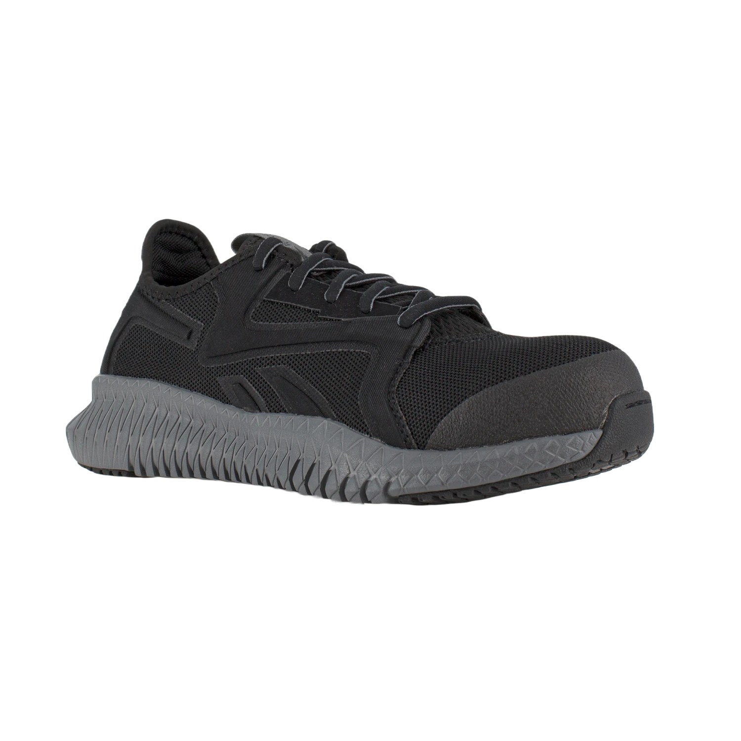 Reebok Ladies Flexagon 3.0 Composite Toe Black Athletic Work Shoes RB464 3 Reebok Ladies Flexagon 3.0 Composite Toe Black Athletic Work Shoes RB464