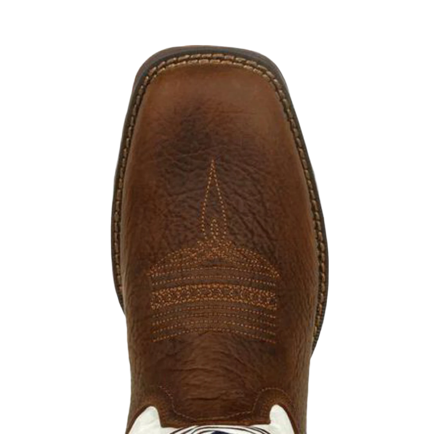 Durango® Ladies Rebel Brown & White Flag Embroidery Western Boots DRD0394 4 Durango® Ladies Rebel Brown & White Flag Embroidery Western Boots DRD0394 - Image 2