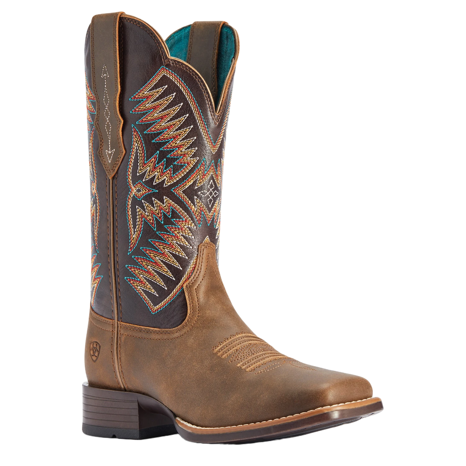 Ariat® Ladies Odessa StretchFit Brown & Burnished Pewter Boots 10042386 3 Ariat® Ladies Odessa StretchFit Brown & Burnished Pewter Boots 10042386