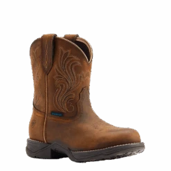 Ariat® Ladies Anthem H2O Round Toe Glazed Brown Boots 10044411