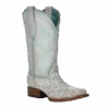 Corral Boots Corral Ladies Embroidered White & Turquoise Square Toe Boot Z5139 2 Corral Boots Corral Ladies Embroidered White & Turquoise Square Toe Boot Z5139 -Ariat Store Myproject 2023 04 26T133840.274