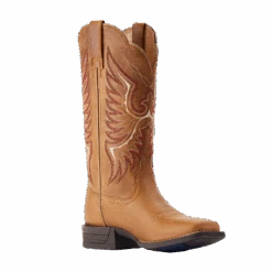 Ariat® Ladies Rockdale Almond Buff Tan Western Boots 10044415