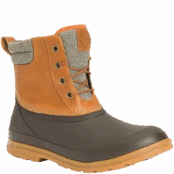 Muck Boot Company Muck Ladies Originals Duck Lace Tan & Brown Waterproof Boots ODLW-902