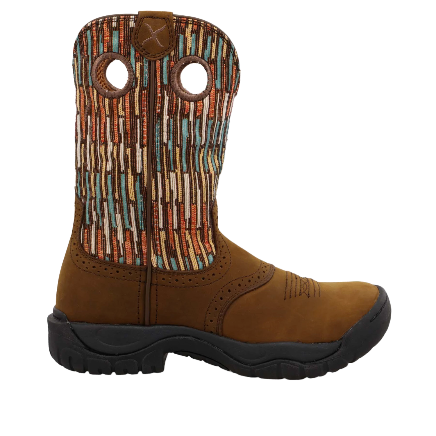 Twisted X® Ladies 9" All Around Multi-Color Brown Work Boots WAB0013 5 Twisted X® Ladies 9" All Around Multi-Color Brown Work Boots WAB0013 - Image 3