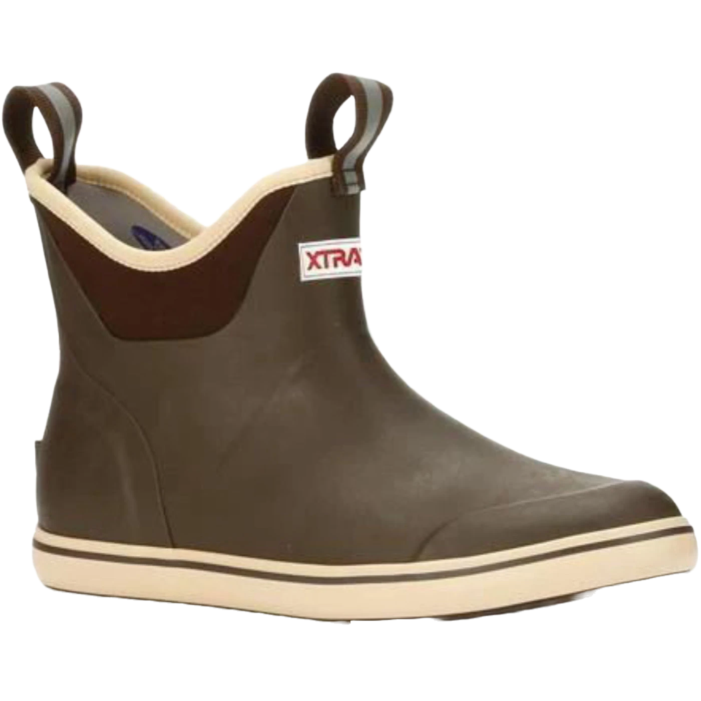 XTRATUF Ladies Brown 6" Rubber Ankle Deck Boots XWAB-900 3 XTRATUF Ladies Brown 6" Rubber Ankle Deck Boots XWAB-900