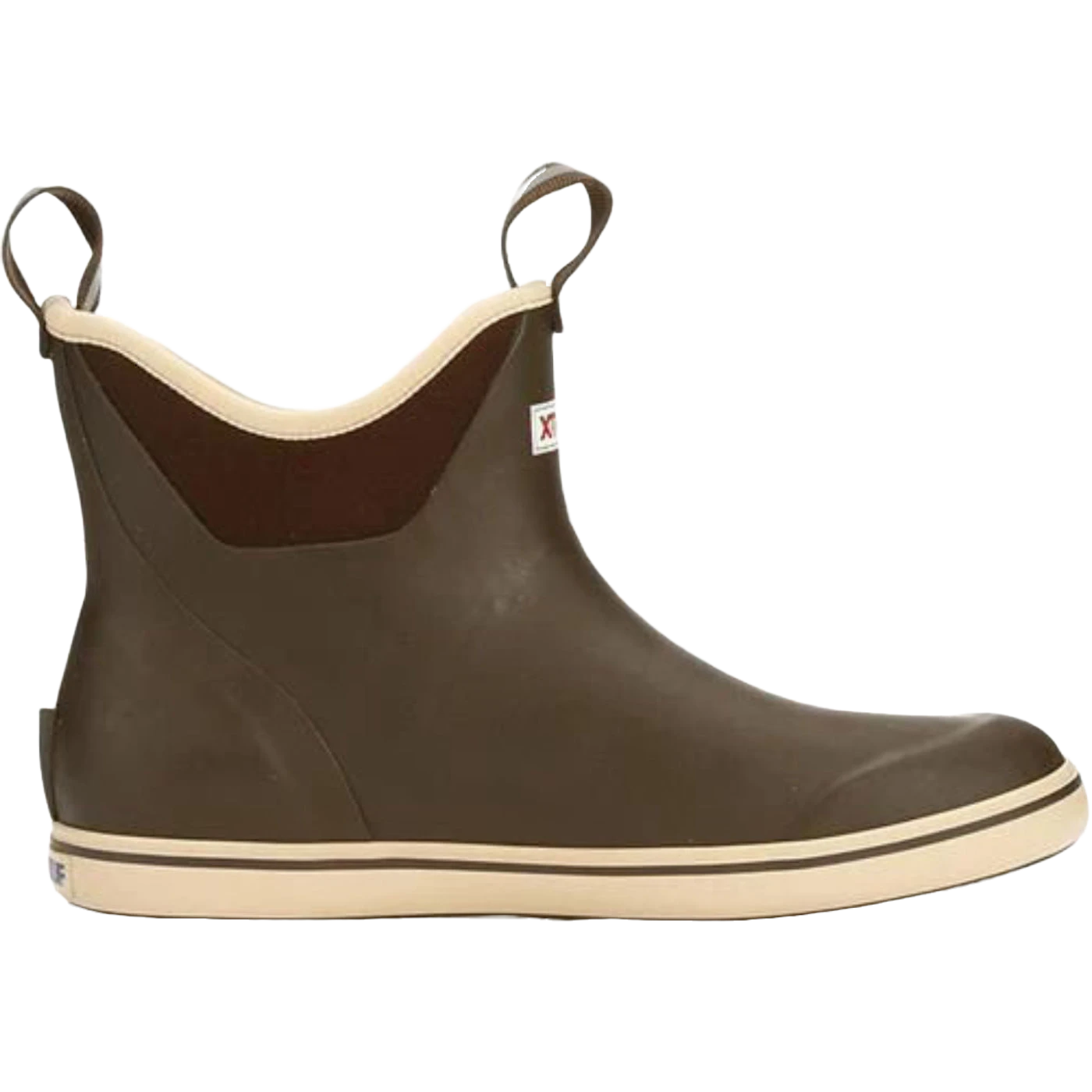 XTRATUF Ladies Brown 6" Rubber Ankle Deck Boots XWAB-900 5 XTRATUF Ladies Brown 6" Rubber Ankle Deck Boots XWAB-900 - Image 3