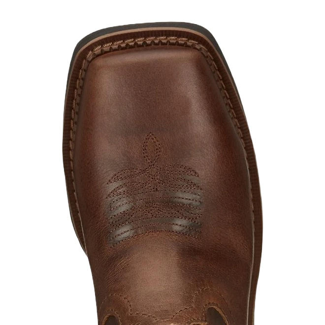 Justin Ladies Lathey Brown Nano Composite Square Toe Work Boots GY9962 5 Justin Ladies Lathey Brown Nano Composite Square Toe Work Boots GY9962 - Image 3