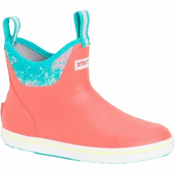XTRATUF Ladies Coral Ankle Deck Boots XWAB-4CH