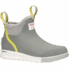 XTRATUF Ladies Ankle Deck Sport Gray & Yellow Boots ADSW-108