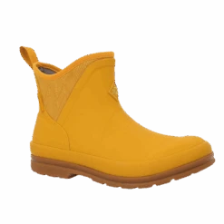 Muck Boot Company® Ladies Yellow Pull On Waterproof Ankle Boots OAW8DOT