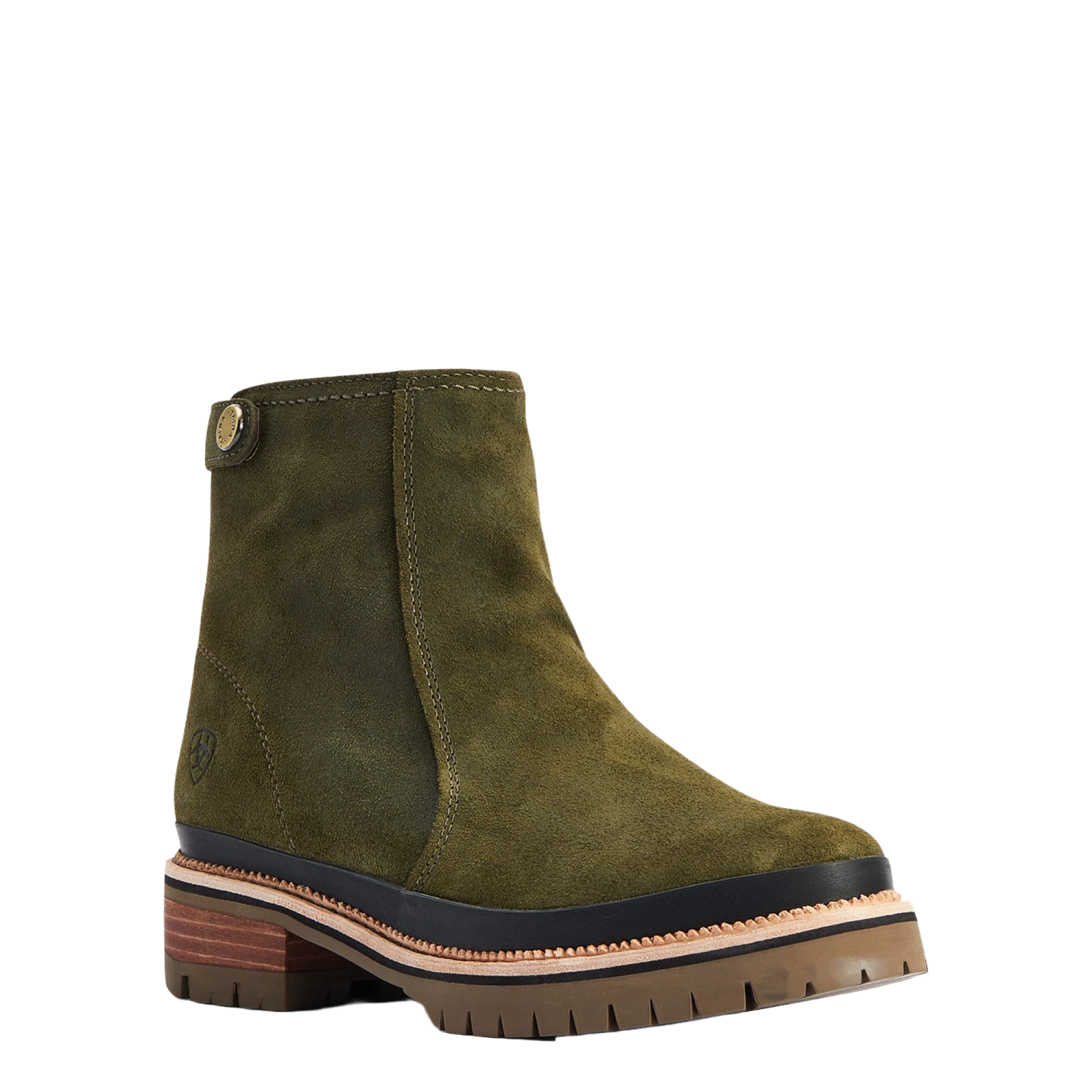 Ariat Ladies Leighton Waterproof Olive Green Boots 10042557 3 Ariat Ladies Leighton Waterproof Olive Green Boots 10042557
