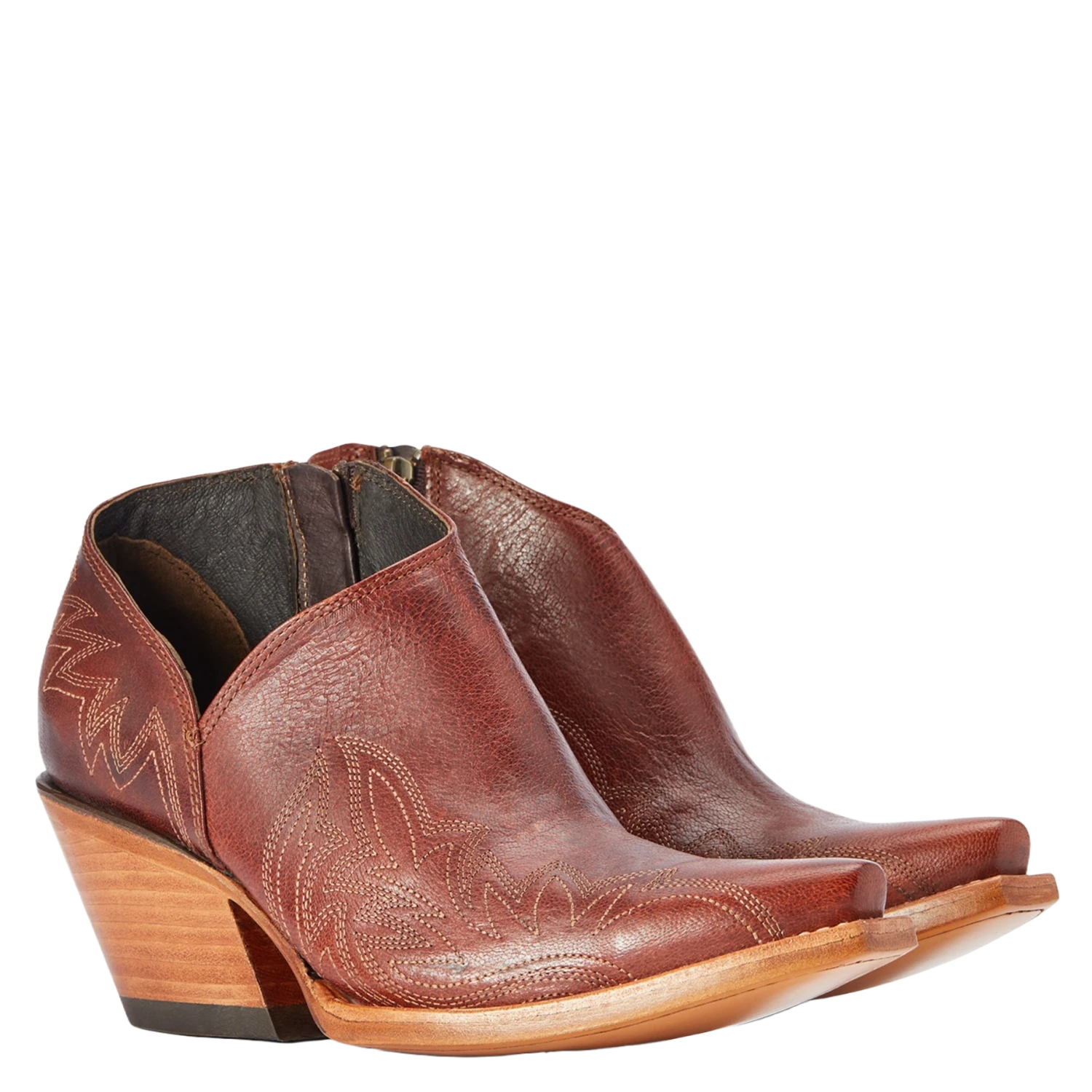 Ariat® Ladies Jolene Sedona Side Zip Western Booties 10042429 3 Ariat® Ladies Jolene Sedona Side Zip Western Booties 10042429