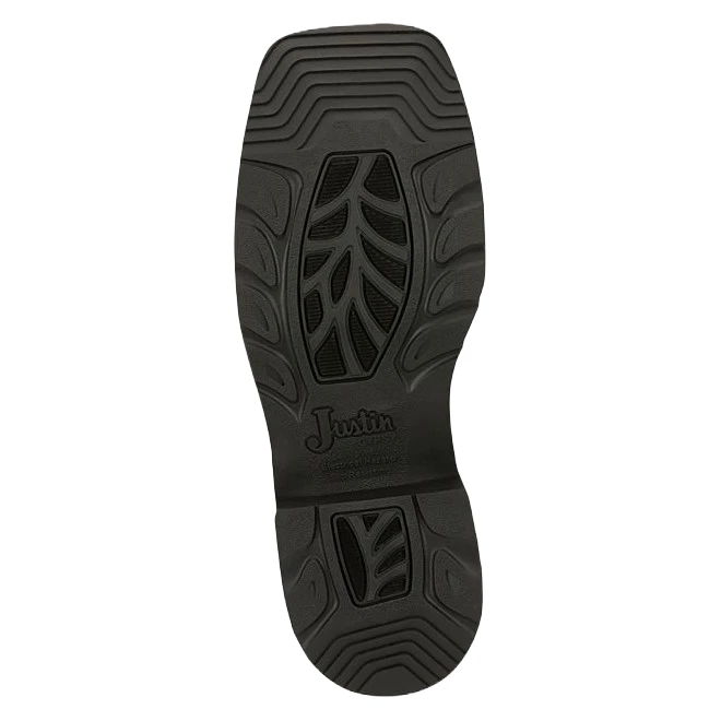 Justin Ladies Lathey Brown Nano Composite Square Toe Work Boots GY9962 4 Justin Ladies Lathey Brown Nano Composite Square Toe Work Boots GY9962 - Image 2