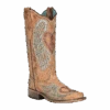 Corral Boots Corral Ladies Sandy Heart & Wings Tan Square Toe Boots A4313 -Ariat Store Myproject 2023 05 15T145752.413