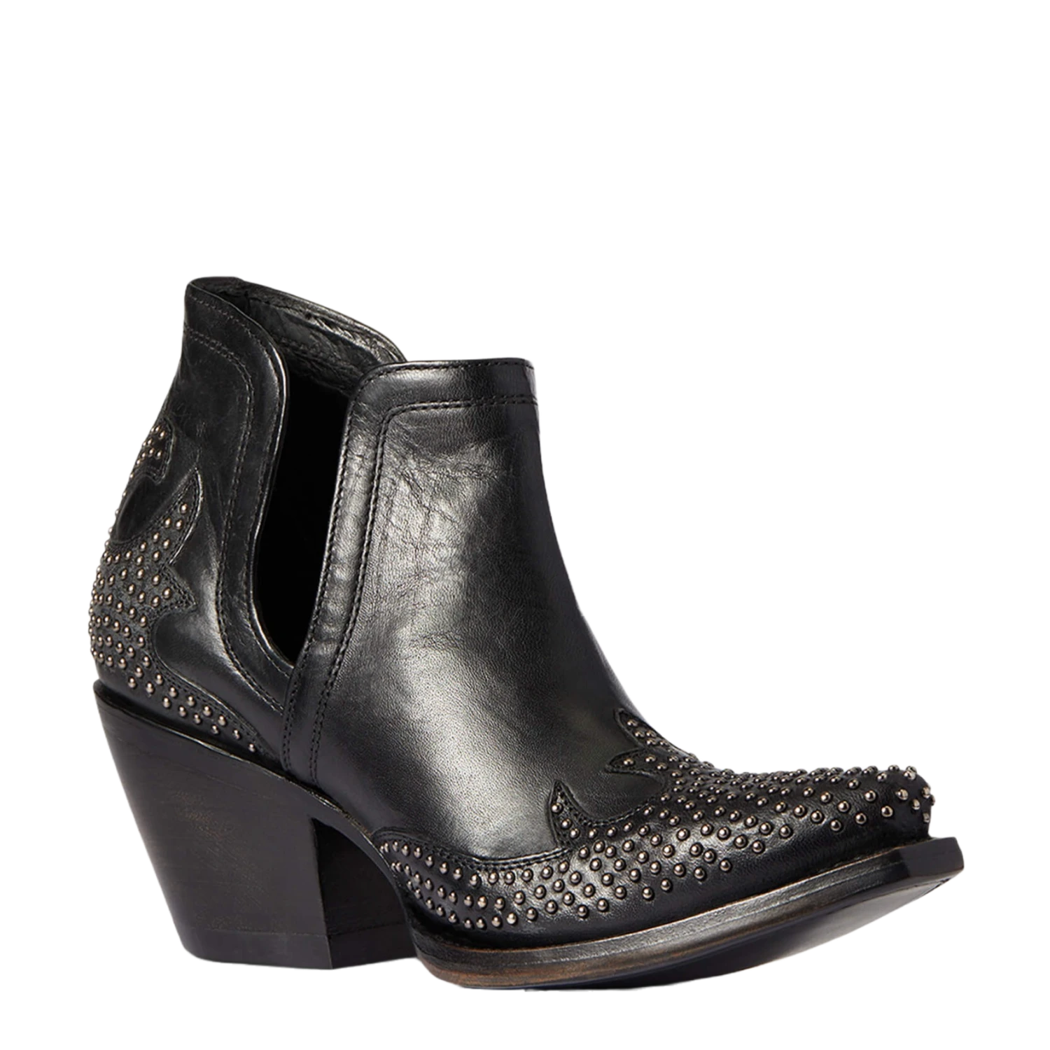 Ariat® Women's Dixon Wingtip Black Western Booties 10038305 3 Ariat® Women's Dixon Wingtip Black Western Booties 10038305