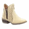 Circle G By Corral Ladies White Cutout Shortie Boot Q5018