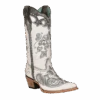 Corral Boots Corral® Ladies White & Silver Embroidered Point Toe Boots C3935 -Ariat Store Myproject 2023 05 26T111548.311