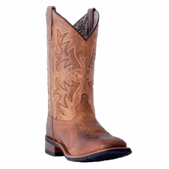 Laredo Ladies Brown Anita Cowgirl Square Toe Boots 5602