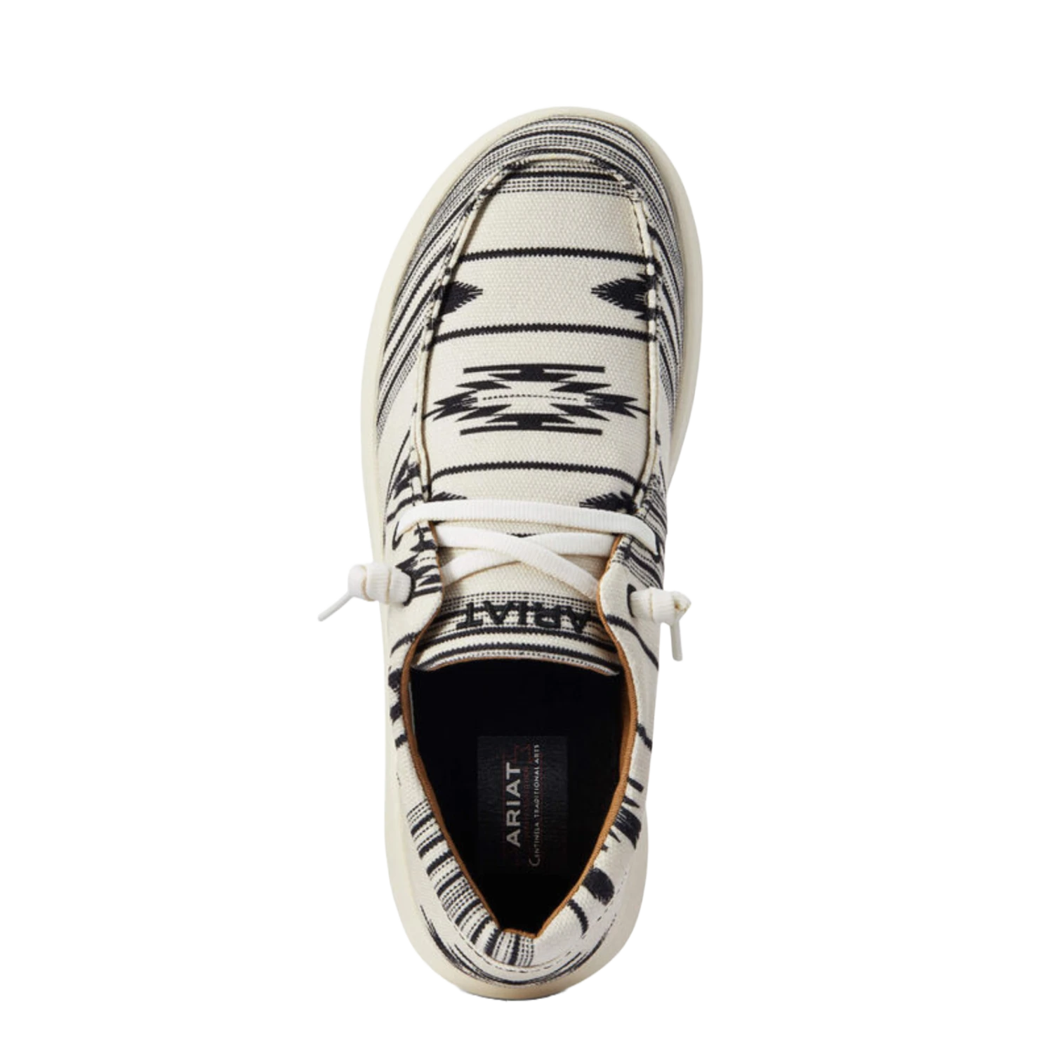 Ariat® Ladies Hilo Chimayo Cristo Cream Shoes 10042516 4 Ariat® Ladies Hilo Chimayo Cristo Cream Shoes 10042516 - Image 2