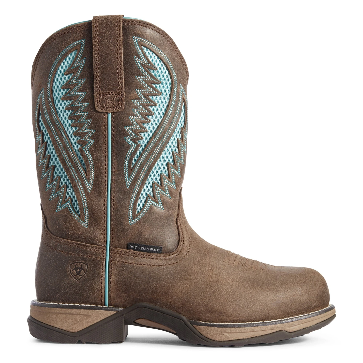 Ariat Ladies Anthem VentTEK Java Brown Composite Toe Work Boots 10031667 6 Ariat Ladies Anthem VentTEK Java Brown Composite Toe Work Boots 10031667 - Image 4