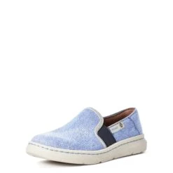 Ariat Ladies Eco Ryder Vintage Denim Shoes 10035872 -Ariat Store S21 WMS ENGL 10035872 front