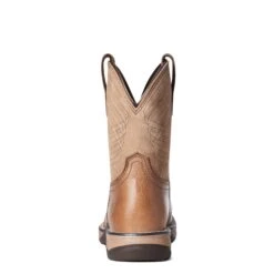 Ariat Ladies Anthem Shortie Tan Western Boots 10035838 -Ariat Store S21 WMS WEST 10035838 heel