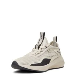 Ariat® Ladies Ignite Eco Cream Lace Up Shoes 10040407 -Ariat Store S22 WMS ENGL 10040407 3 4 front 1