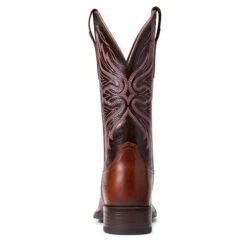 Ariat® Ladies Edgewood Dark Luggage Square Toe Boots 10040350 13 Ariat® Ladies Edgewood Dark Luggage Square Toe Boots 10040350 -Ariat Store S22 WMS WEST 10040350 heel