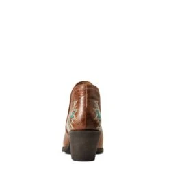 Ariat Ladies Encore Southwestern Cognac Snip Toe Booties 10040376 11 Ariat Ladies Encore Southwestern Cognac Snip Toe Booties 10040376 -Ariat Store S22 WMS WEST 10040376 heel