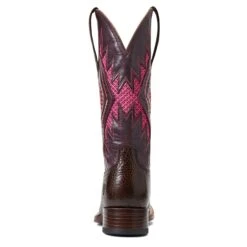 Ariat Ladies Sienna VentTEK 360 Dark Brown Western Boots 10040378 -Ariat Store S22 WMS WEST 10040378 heel