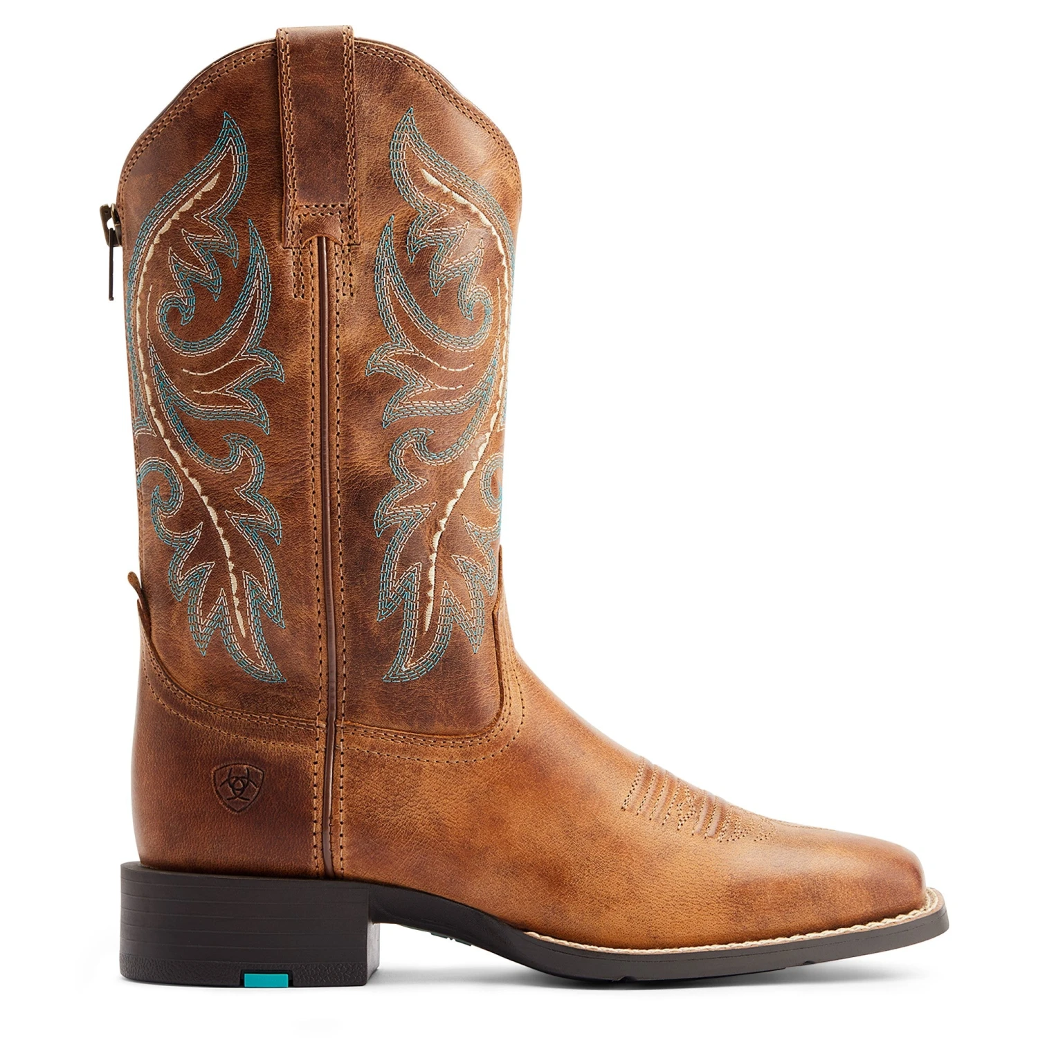 Ariat® Ladies Round Up Back Zip Desert Sand Tan Western Boots 10044432 5 Ariat® Ladies Round Up Back Zip Desert Sand Tan Western Boots 10044432 - Image 3