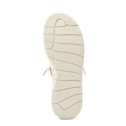 Ariat® Ladies Hilo Aloha Surfing Longhorn Print White Shoes 10044521 -Ariat Store S23 WMS WEST 10044521 sole