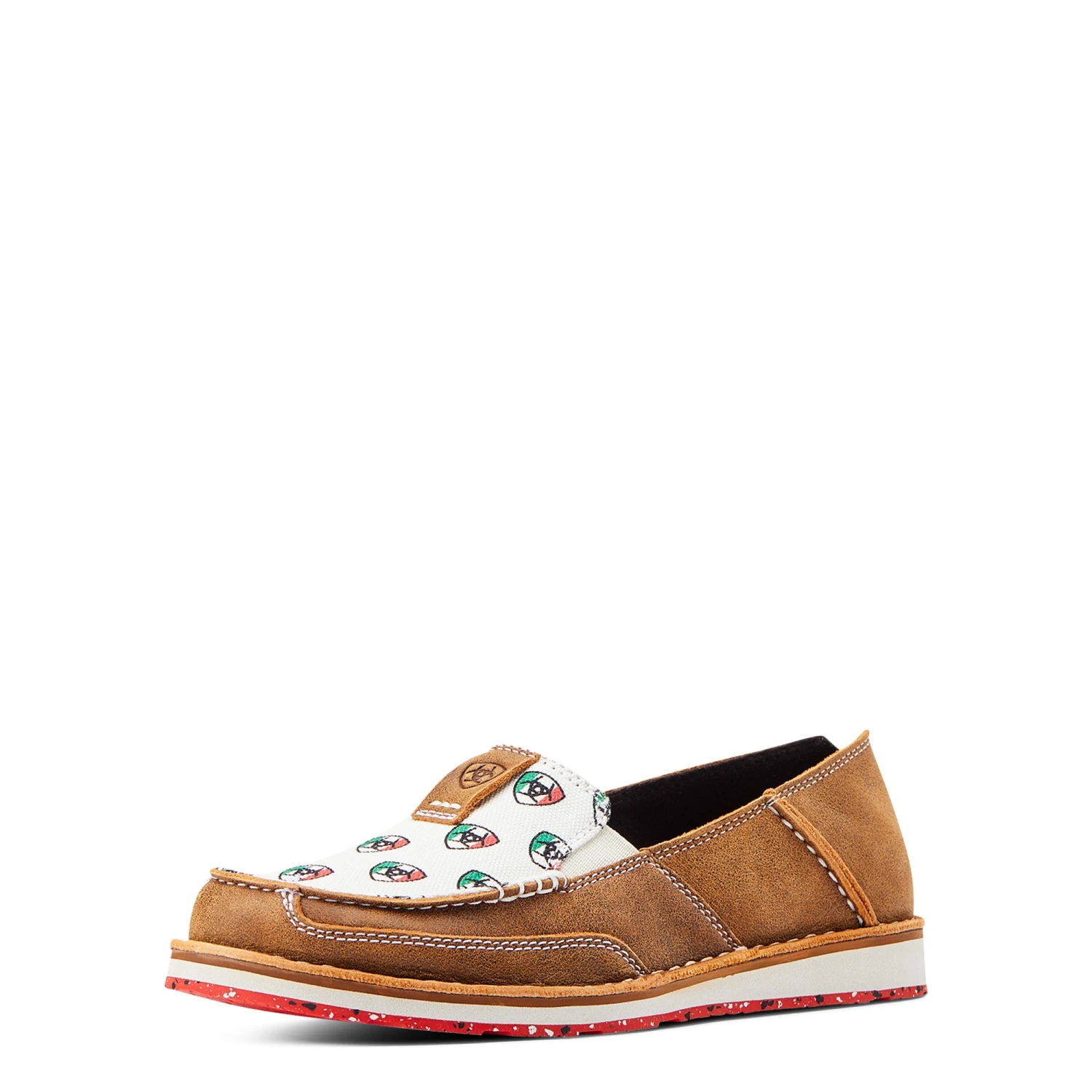 Ariat® Ladies Mexico Graphic Caramel Brown Cruiser Shoe 10044527 6 Ariat® Ladies Mexico Graphic Caramel Brown Cruiser Shoe 10044527 - Image 4