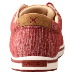 Twisted X Ladies Kicks Casual Lace Round Toe Red Shoe WCA0049 -Ariat Store WCA0049 06