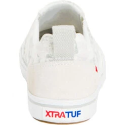 XTRATUF Ladies Sharkbyte Canvas White Camo Deck Shoes XSW-102 -Ariat Store XSW102 4 EXTRALARGE