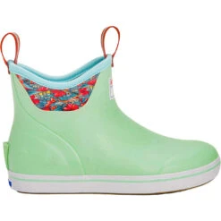 XTRATUF Ladies Ankle Deck Fishewear Seafoam Green Boots XWAB-3BB -Ariat Store XWAB3BB 8 EXTRALARGE
