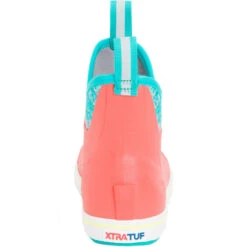 XTRATUF Ladies Coral Ankle Deck Boots XWAB-4CH -Ariat Store XWAB4CH 4 EXTRALARGE
