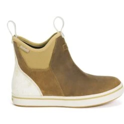 XTRATUF Ladies 6" Tan Leather Ankle Deck Waterproof Boots XWAL-901 -Ariat Store XWAL 901 Taupe Sparkly Heel 3 V2 2400x 1600x 1ac42f8c ff43 4c4b 82eb e544f8814e7f