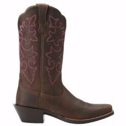 Ariat Ladies Round Up Square Toe Boots 10014172 -Ariat Store a1 ff79c676 589b 43e2 a950 5d0a6ef7a602