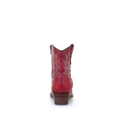 Circle G By Corral Ladies Red Embroidery & Zipper Ankle Booties L5704 8 Circle G By Corral Ladies Red Embroidery & Zipper Ankle Booties L5704 -Ariat Store f6947c96f213dcc648aef11a876d8cb9