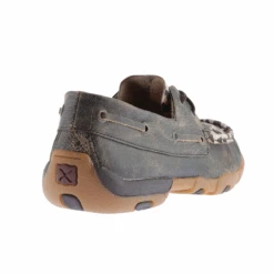 Twisted X Ladies Distressed Brown & Leopard Print Driving Mocs WDM0057 9 Twisted X Ladies Distressed Brown & Leopard Print Driving Mocs WDM0057 -Ariat Store fsads