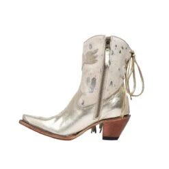 Junky Gypsy Ladies Spirit Animal Shortie Champagne Boots JG0040G 14 Junky Gypsy Ladies Spirit Animal Shortie Champagne Boots JG0040G -Ariat Store jg0040g spiritanimalshortie champagnemetallicsilvercharo ps6 20210730