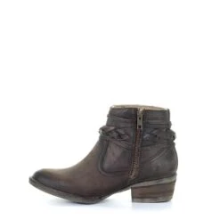 Circle G By Corral Ladies Burnished Brown Top Strap Bootie Q0028 9 Circle G By Corral Ladies Burnished Brown Top Strap Bootie Q0028 -Ariat Store q0028 4 1337f5e8 74c9 453b ace0 b52bd7daec6b