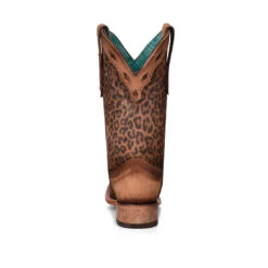 Corral Boots Corral Ladies Leopard Print Square Toe Boots C3788 -Ariat Store unnamed 3